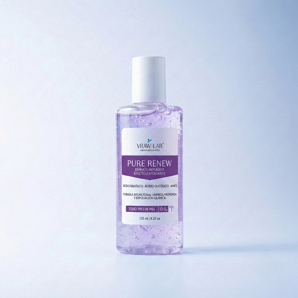 PURE RENEW GEL DERMOLIMPIADOR CON EFECTO EXFOLIANTE  125g (VL078)