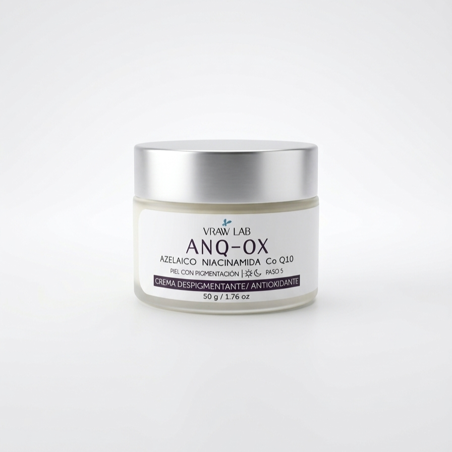 ANQ-OX CREMA FACIAL DESPIGMENTANTE Y ANTIOXIDANTE  50g (VL063)