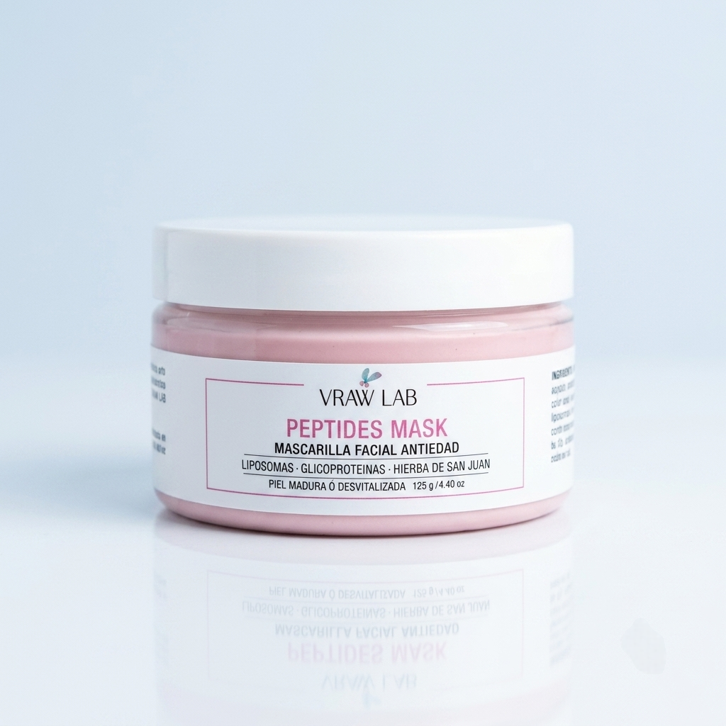 PEPTIDES MASK MASCARILLA FACIAL ANTIEDAD CON PÉPTIDOS  125g (VL085)